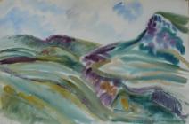 Пейзаж от Комщица, 1981